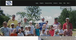 Desktop Screenshot of bgcshermantx.org