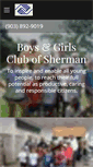 Mobile Screenshot of bgcshermantx.org